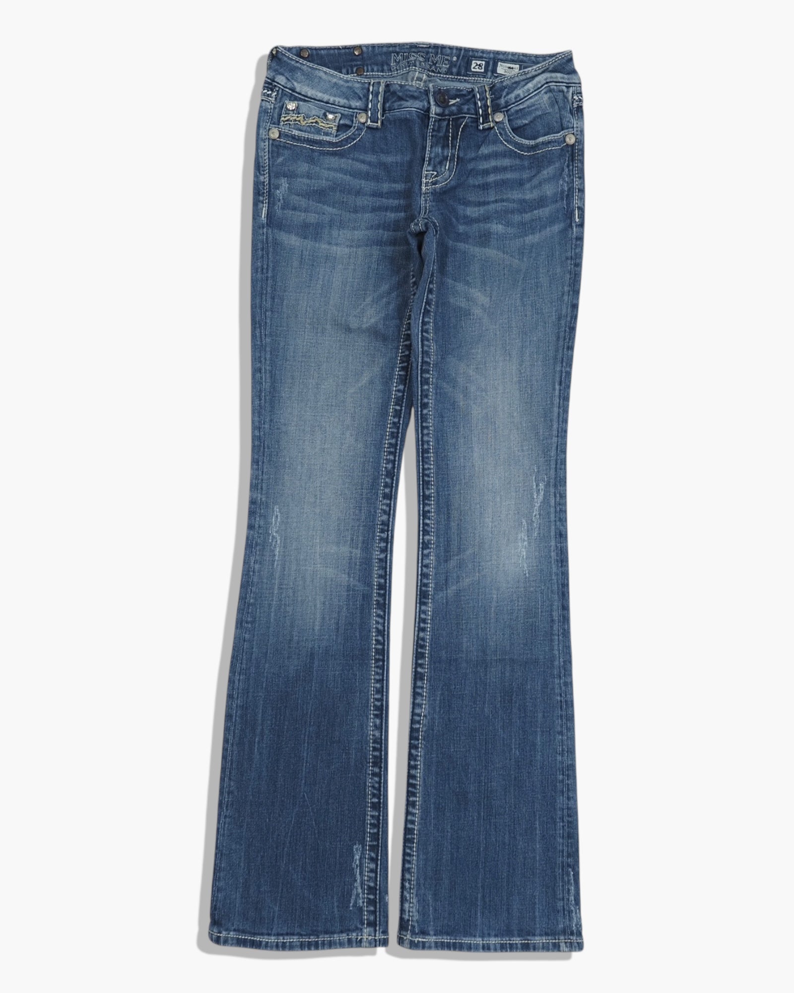 Vintage Bootcut Miss Me Jeans Damen S