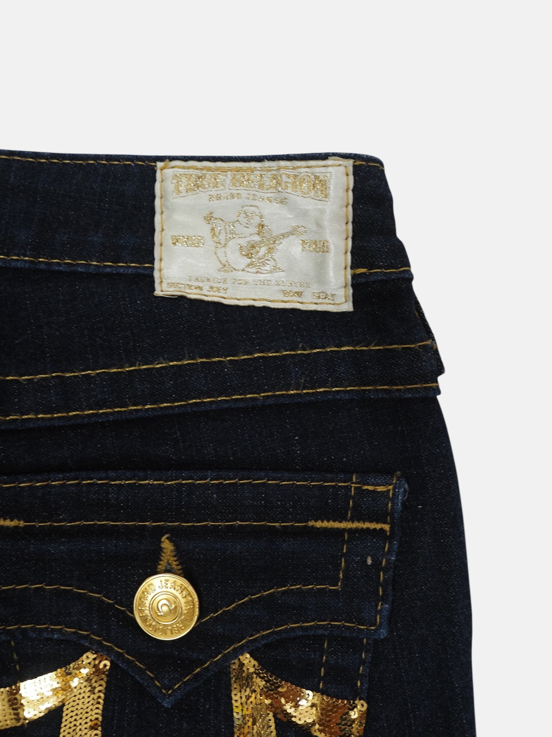 Vintage Flared True Religion Jeans Damen S