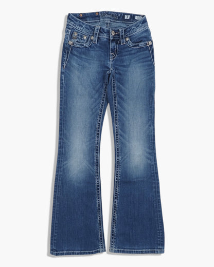 Vintage Bootcut Miss Me Jeans Damen XS