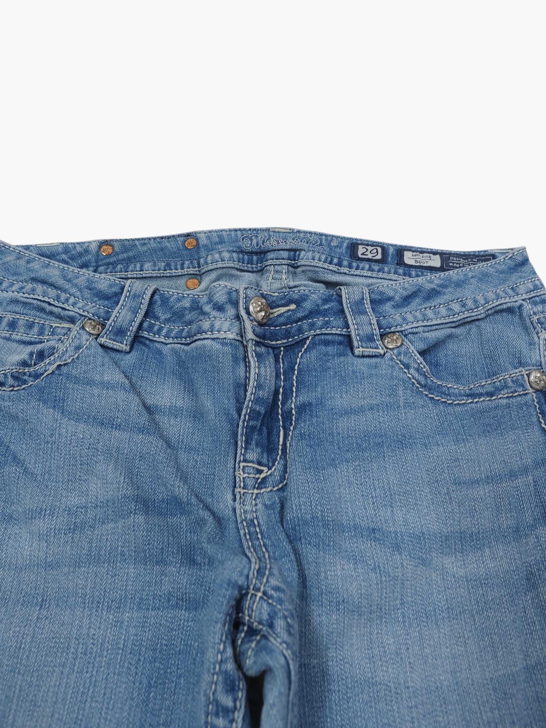 Vintage Bootcut Miss Me Jeans Damen M