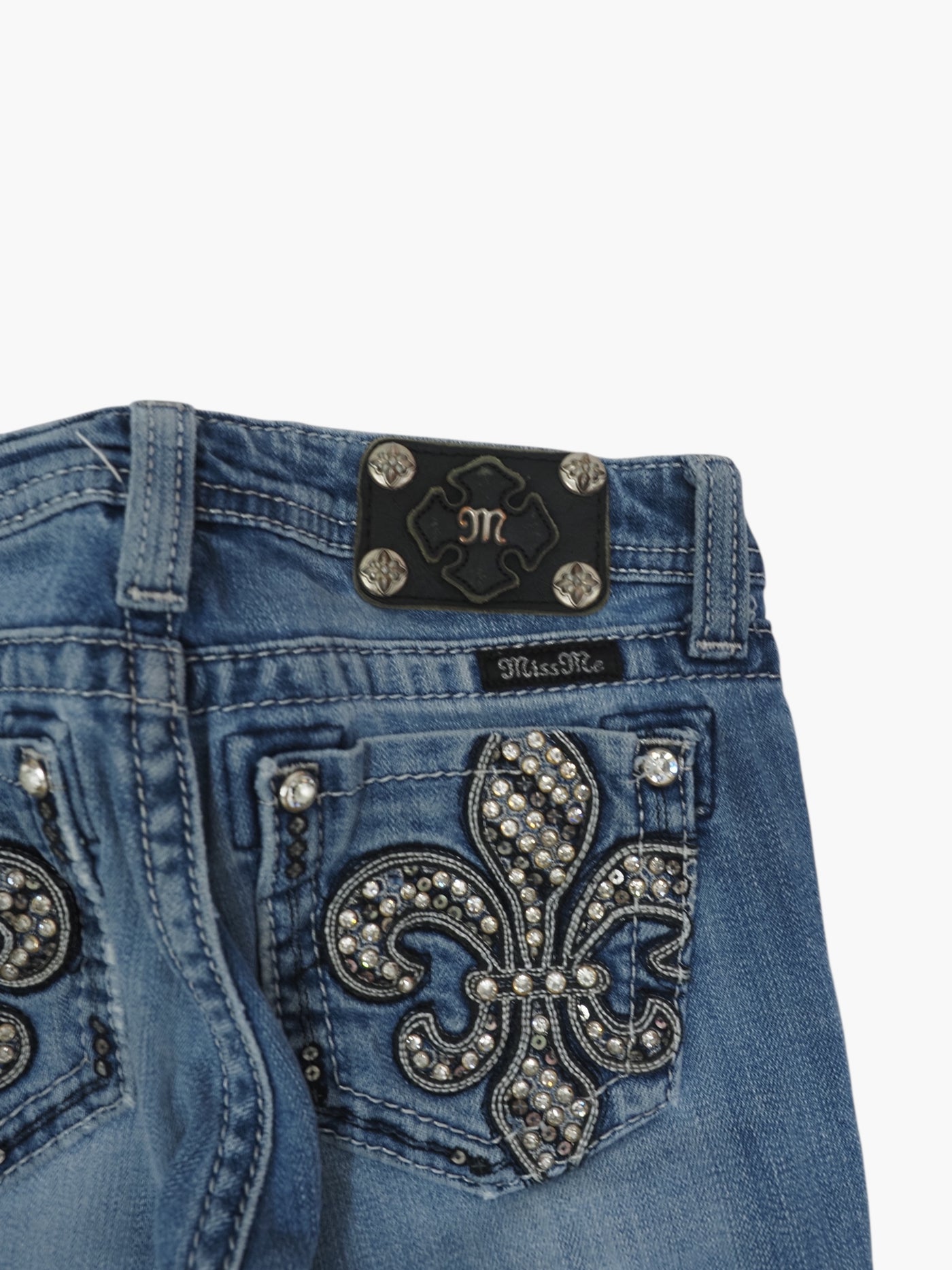 Vintage Bootcut Miss Me Jeans Damen XS
