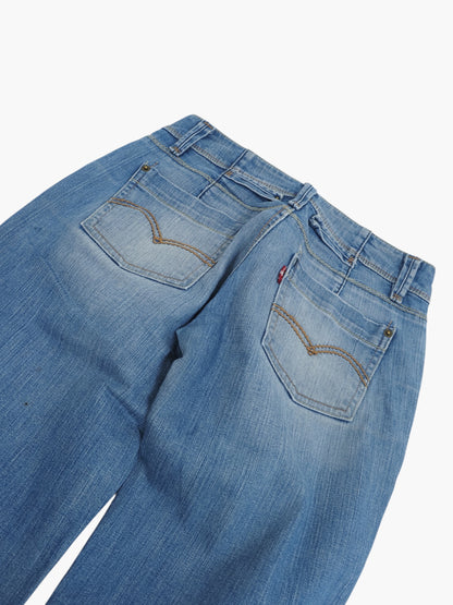 Vintage Straight Levis Jeans Damen S