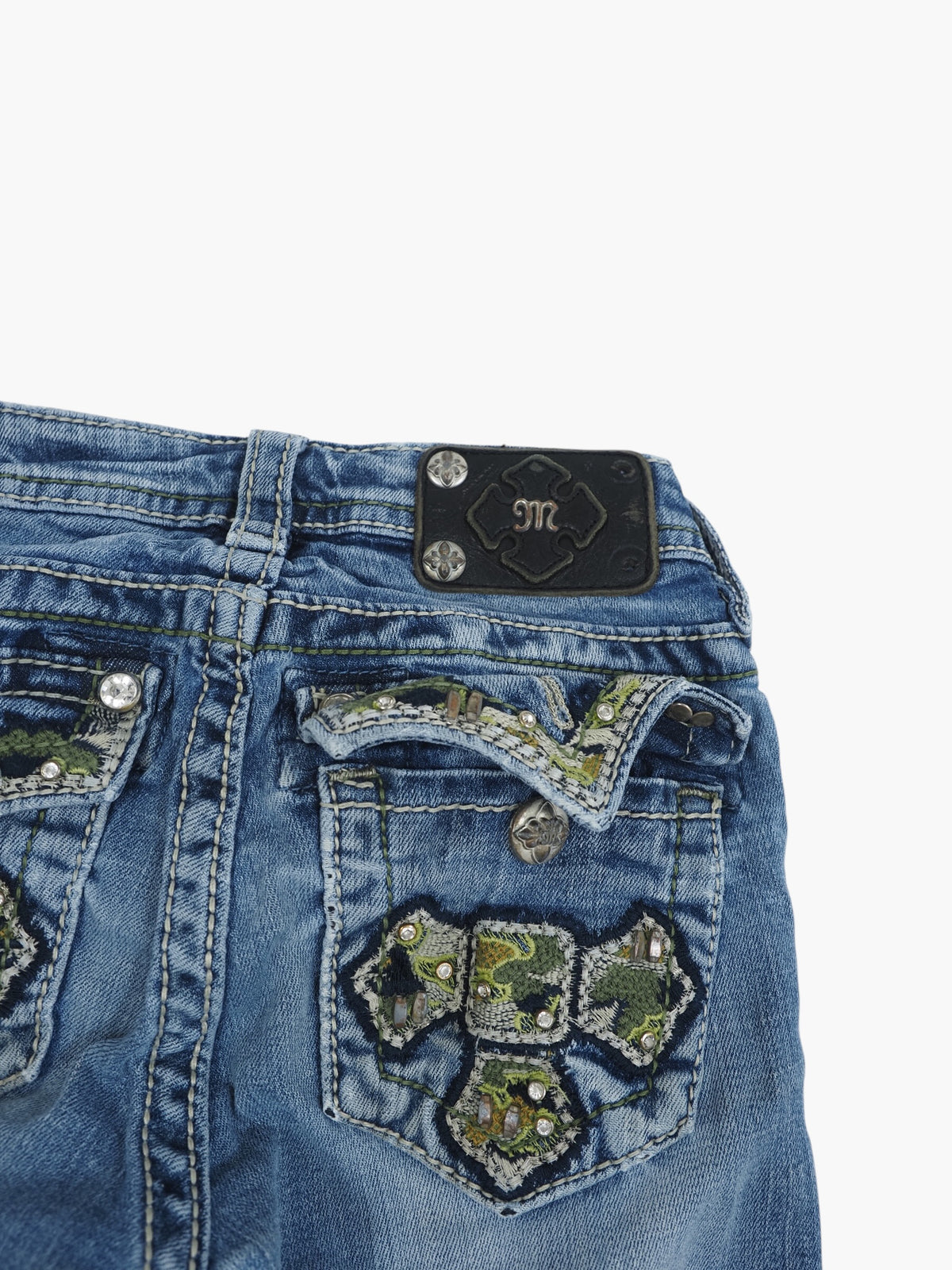 Vintage Bootcut Miss Me Jeans Damen XS