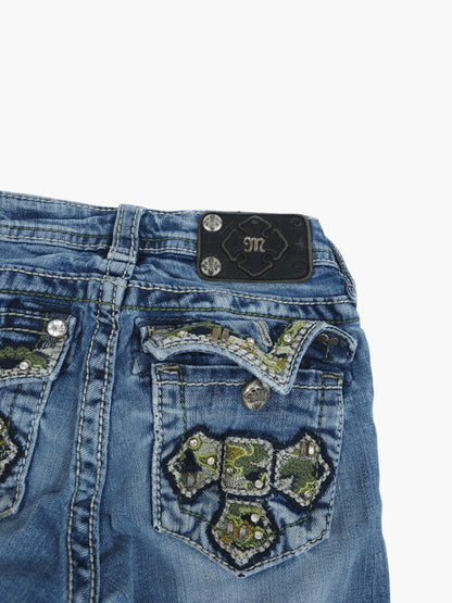 Vintage Bootcut Miss Me Jeans Damen XS