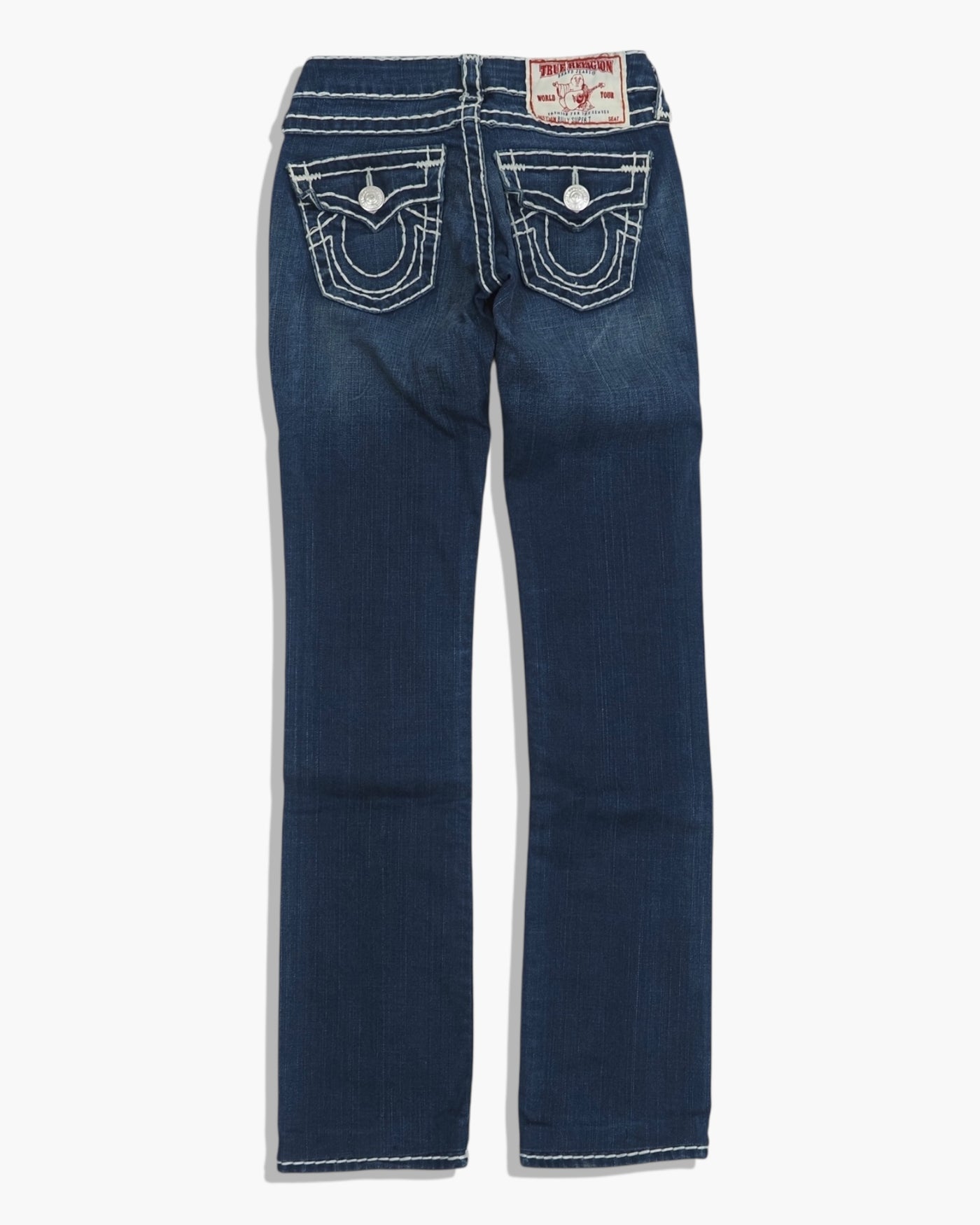 Vintage Straight True Religion Damen Jeans XS