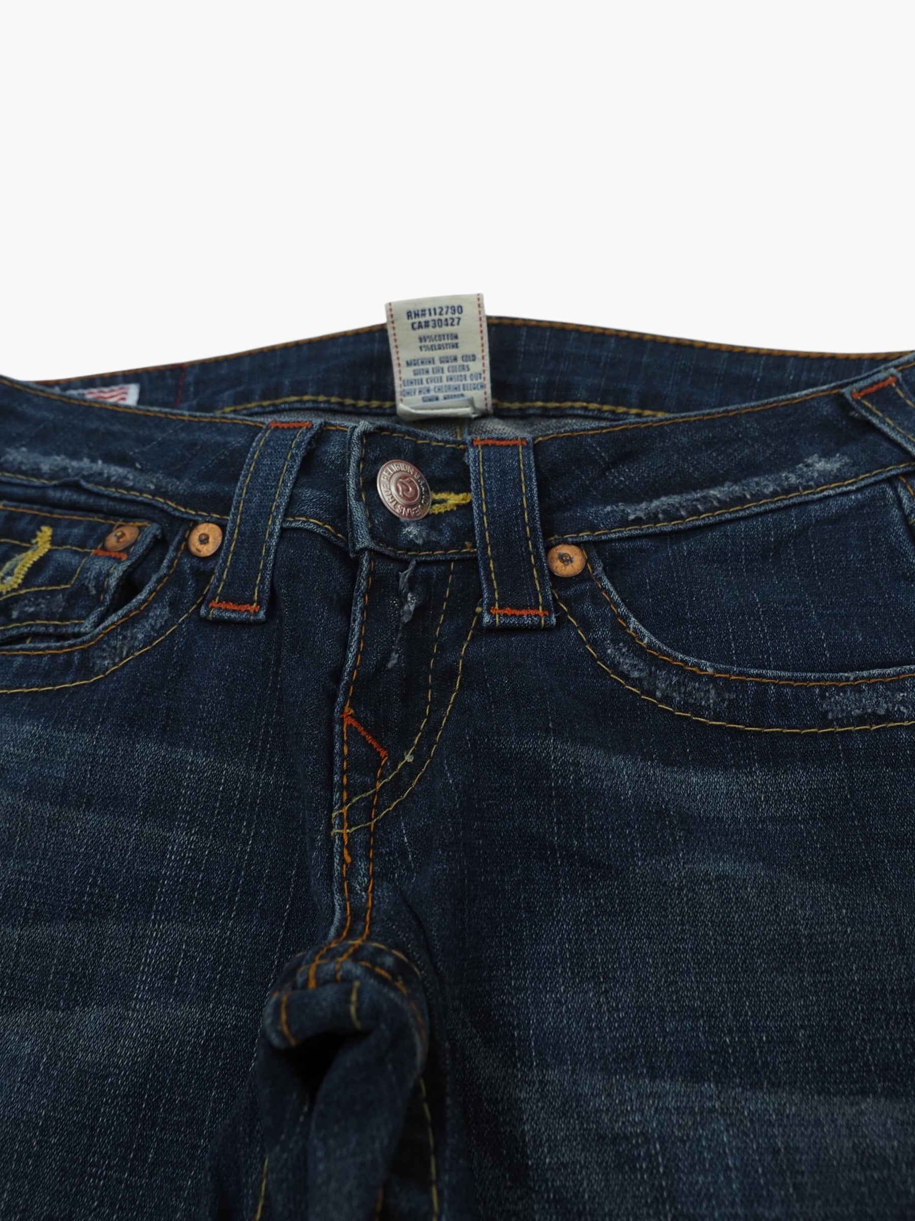Vintage Flared True Religion Jeans Damen S