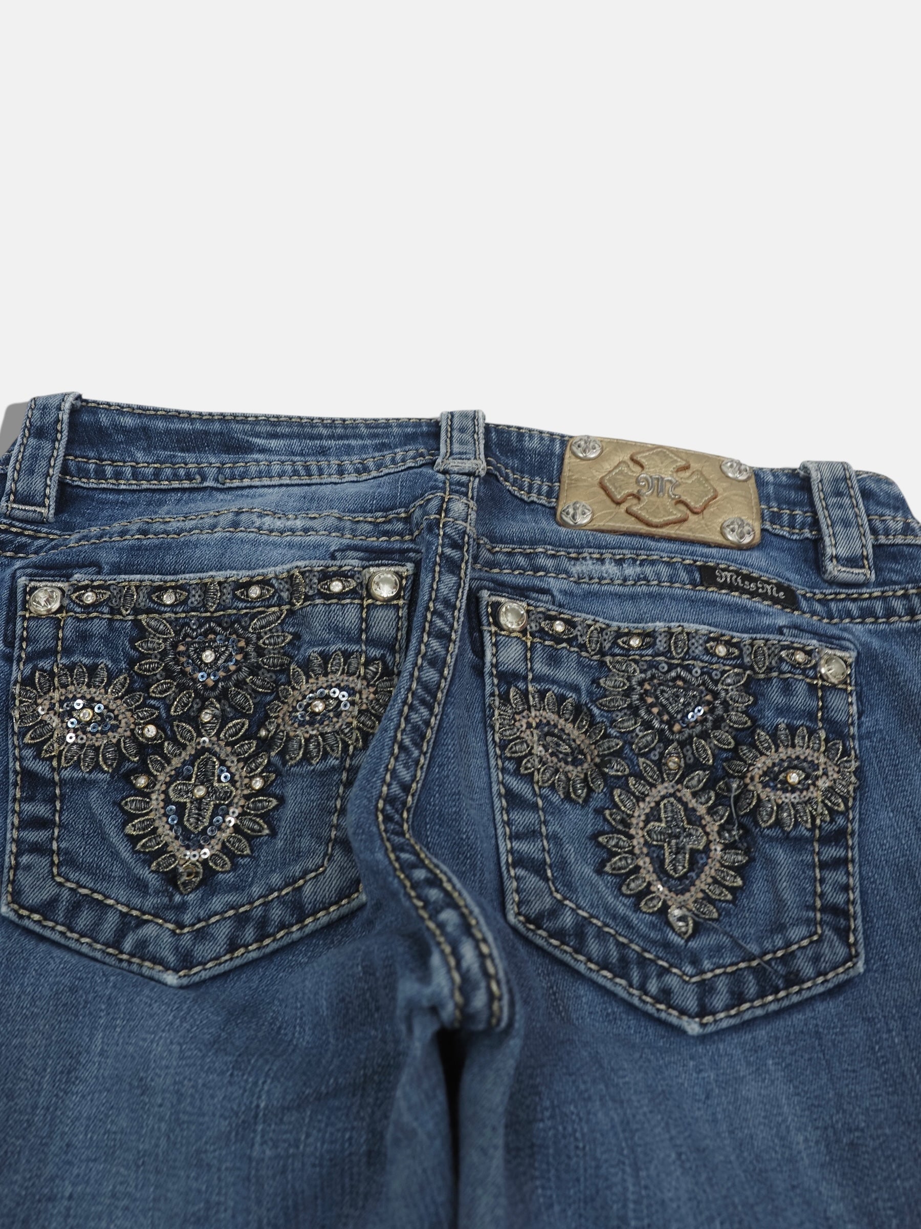 Vintage Bootcut Miss Me Jeans Damen S