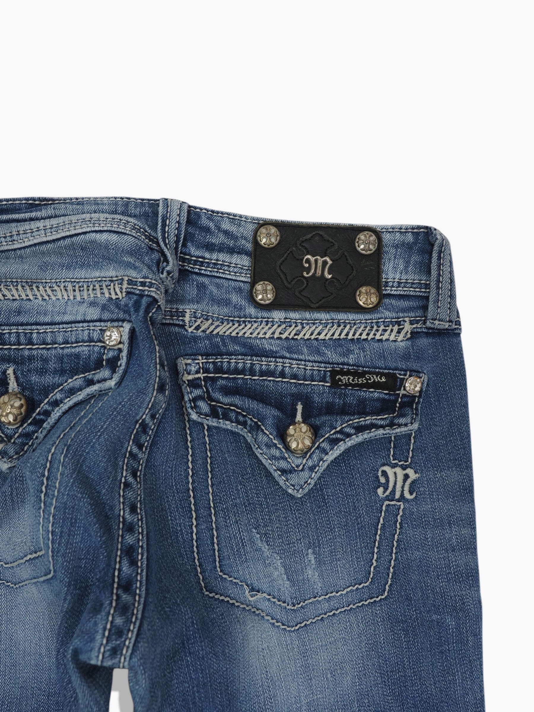 Vintage Flared Miss Me Jeans Damen S