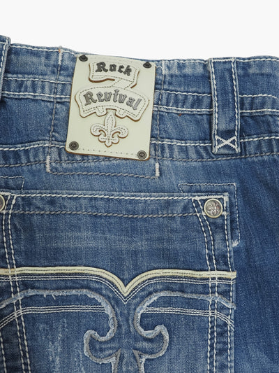 Vintage Baggy Rock Revival Herren L