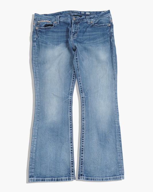 Vintage Bootcut Miss Me Jeans Damen XL