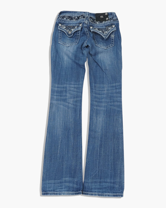 Vintage Bootcut Miss Me Jeans Damen S
