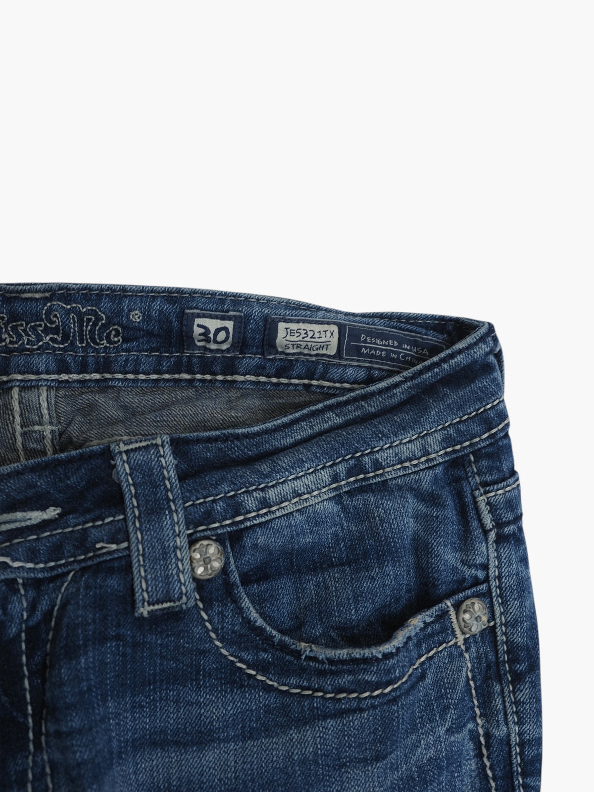 Vintage Straight Miss Me Jeans L