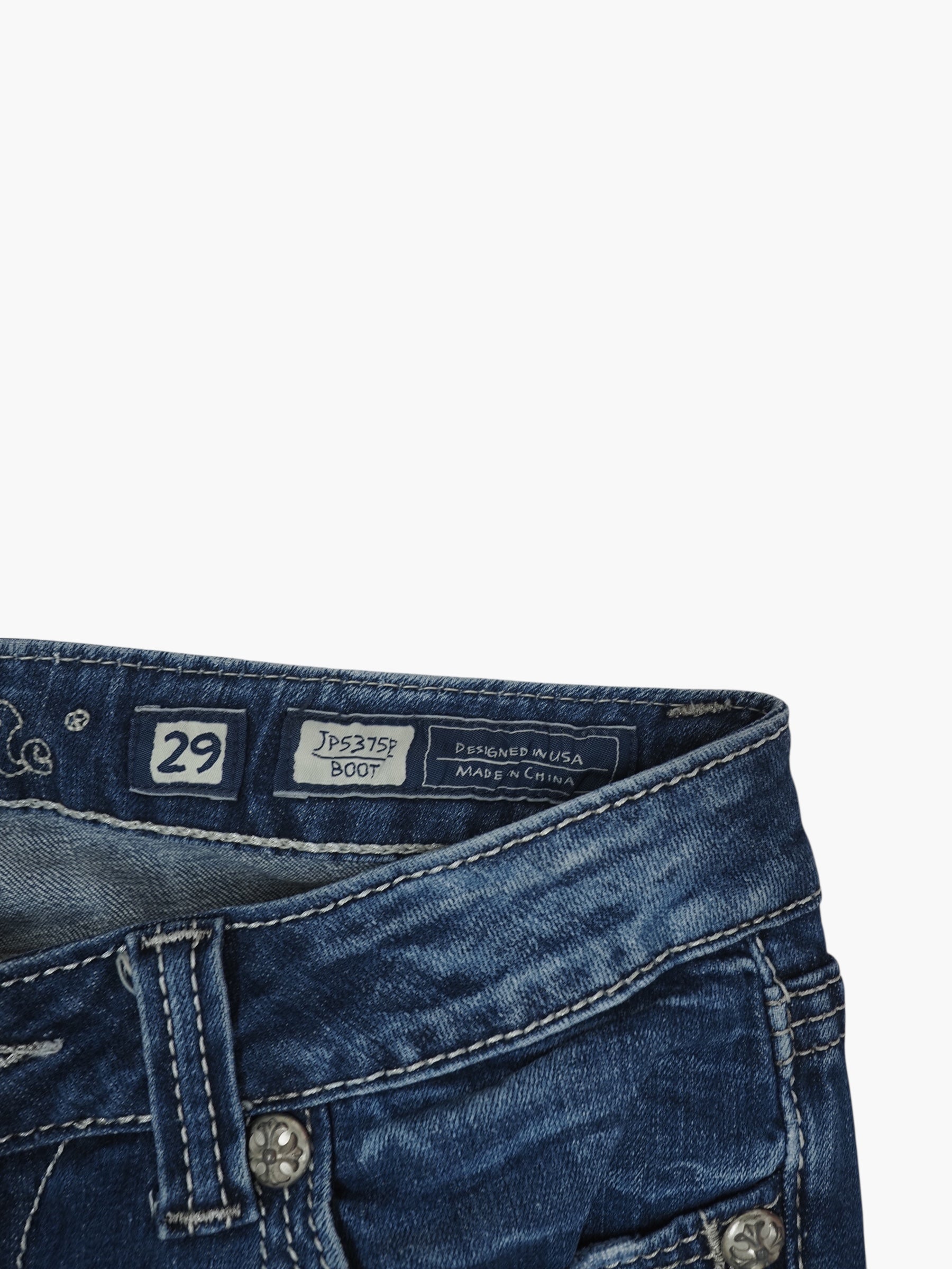 Vintage Bootcut Miss Me Jeans Damen M