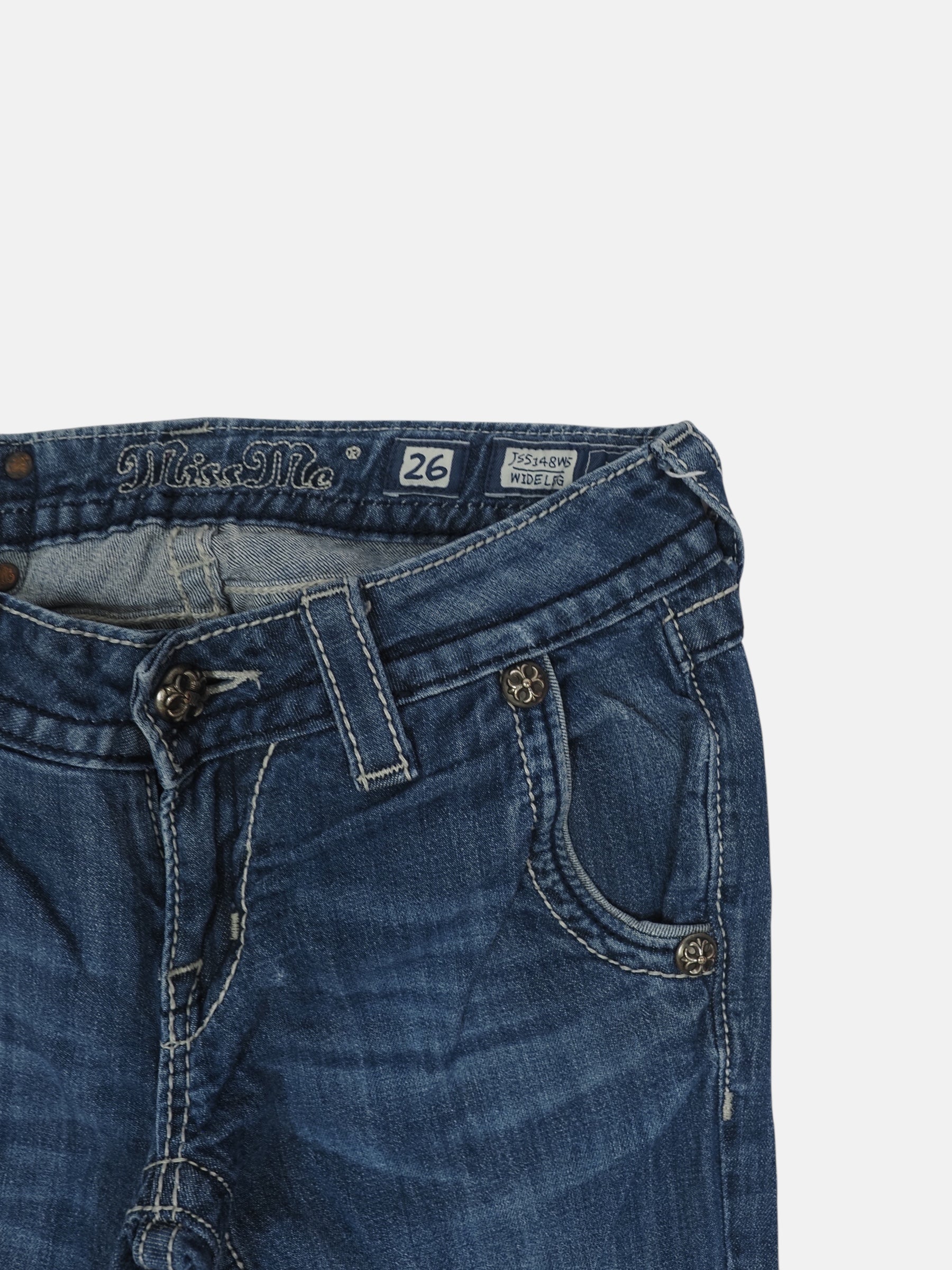 Vintage Bootcut Miss Me Jeans Damen S