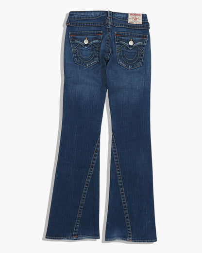 Vintage Flared True Religion Jeans Damen M