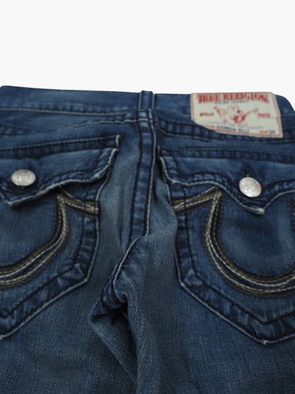 Vintage Straight True Religion Jeans Damen M