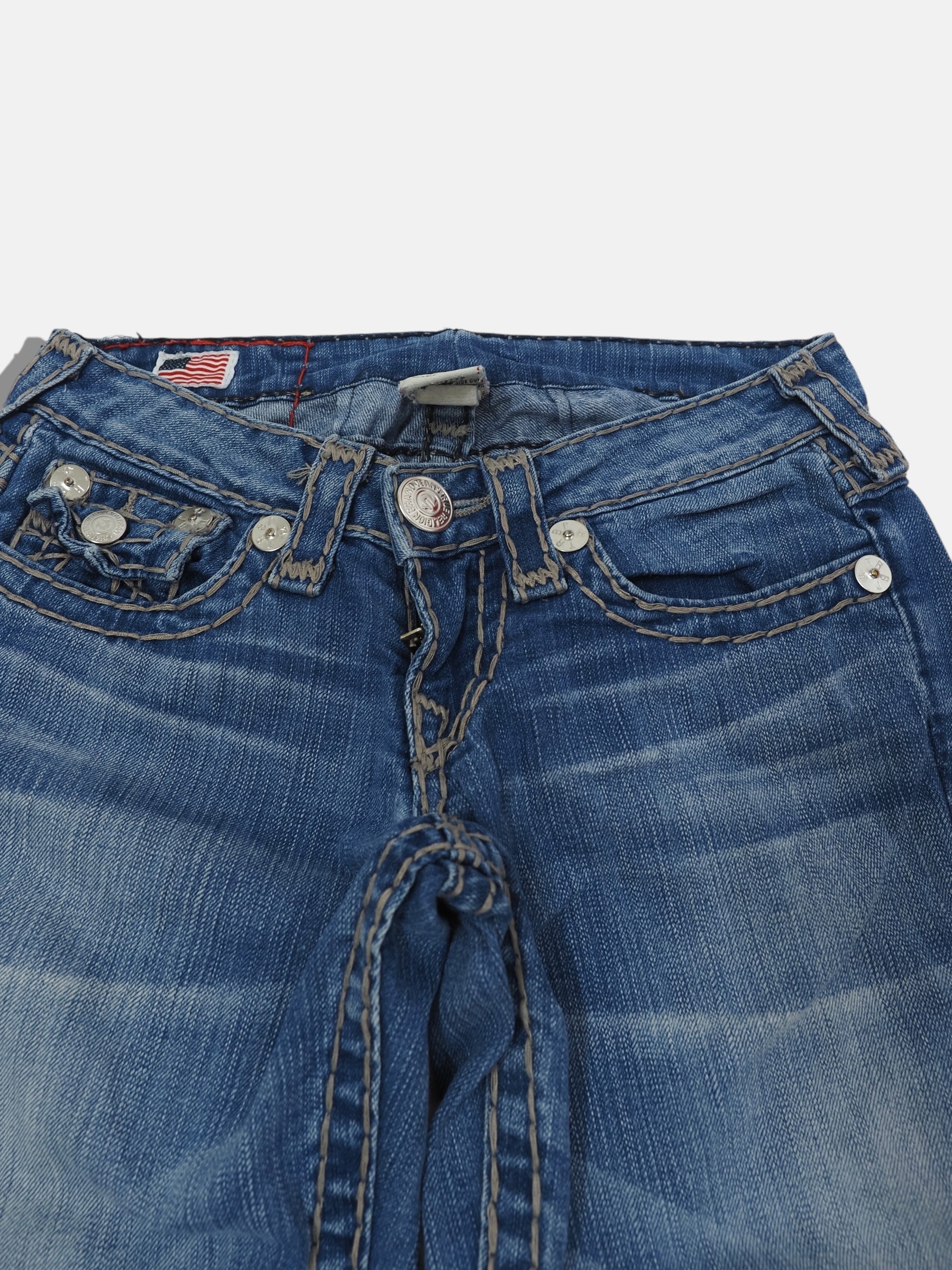 Vintage Flared True Religion Jeans Damen S