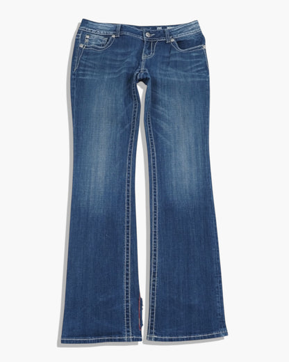 Vintage Bootcut Miss Me Jeans Damen L