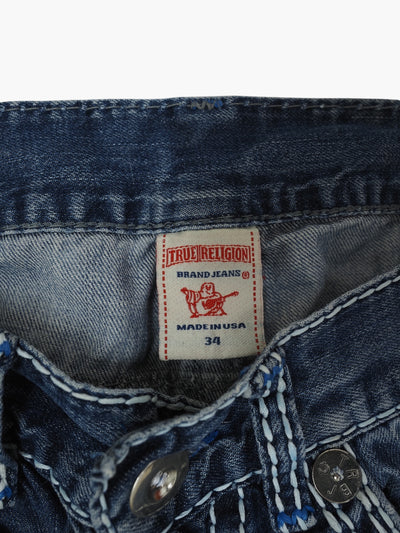 Vintage Straight True Religion Jeans Damen L