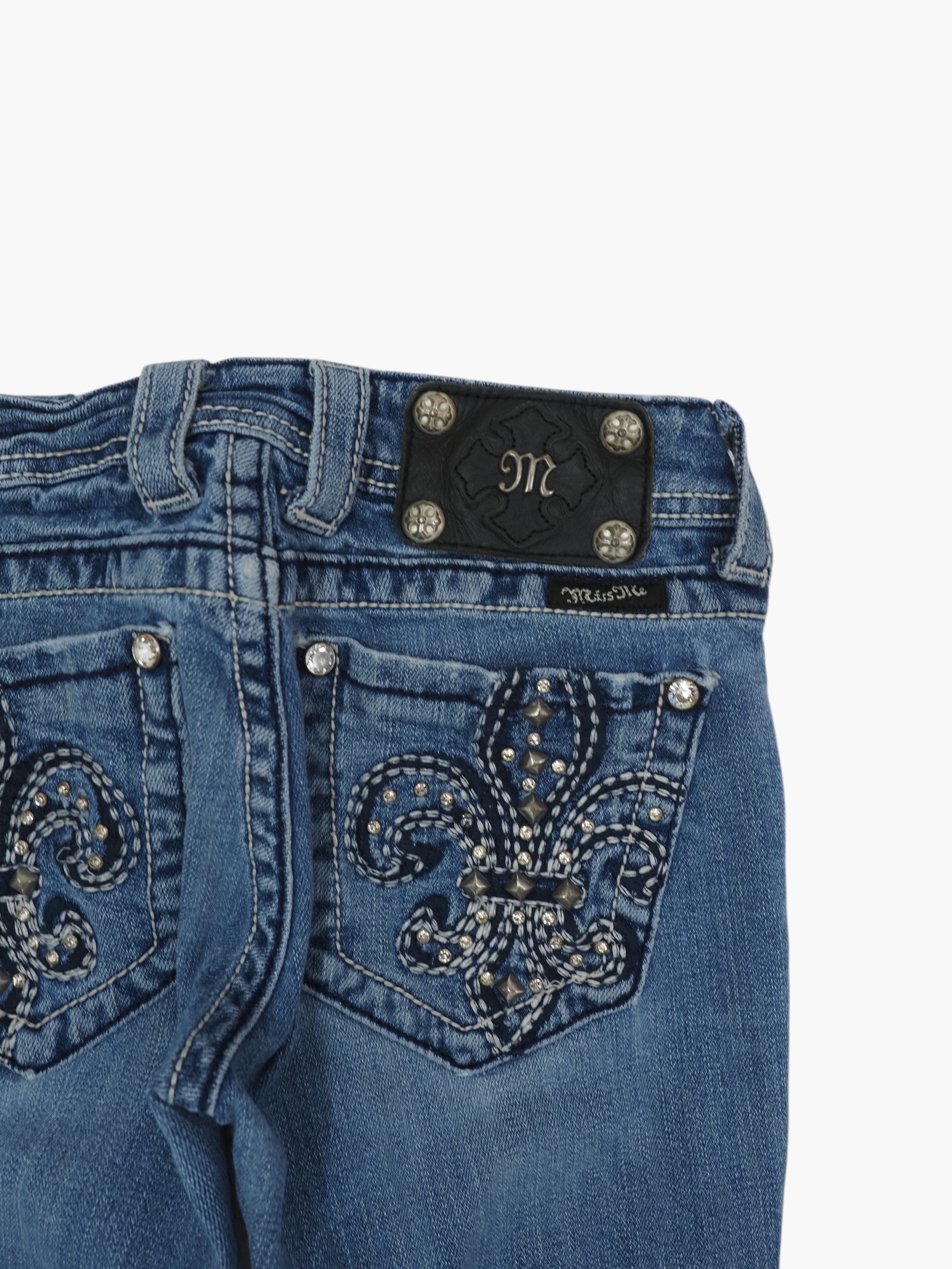 Vintage Bootcut Miss Me Jeans Damen S