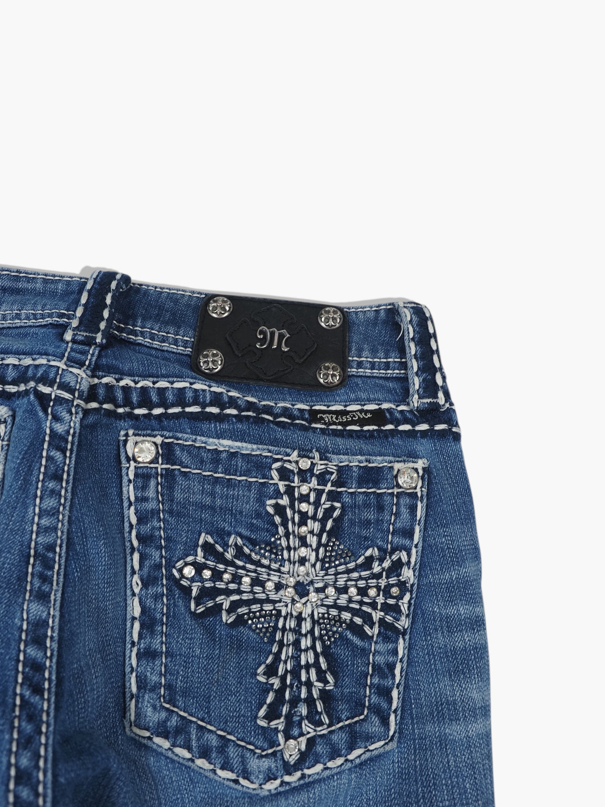 Vintage Bootcut Miss Me Jeans Damen XS