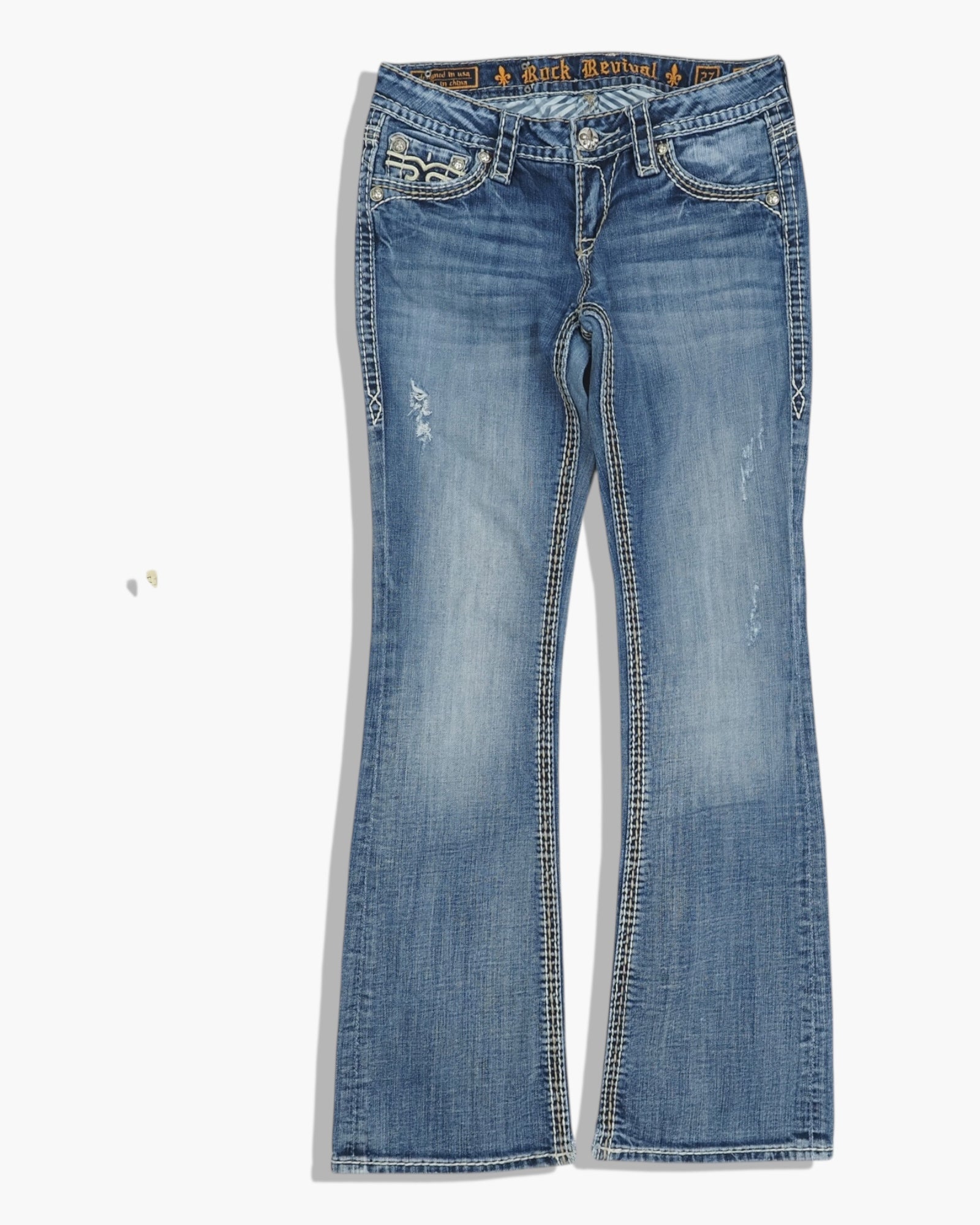 Vintage Bootcut Rock Revival Jeans Damen M