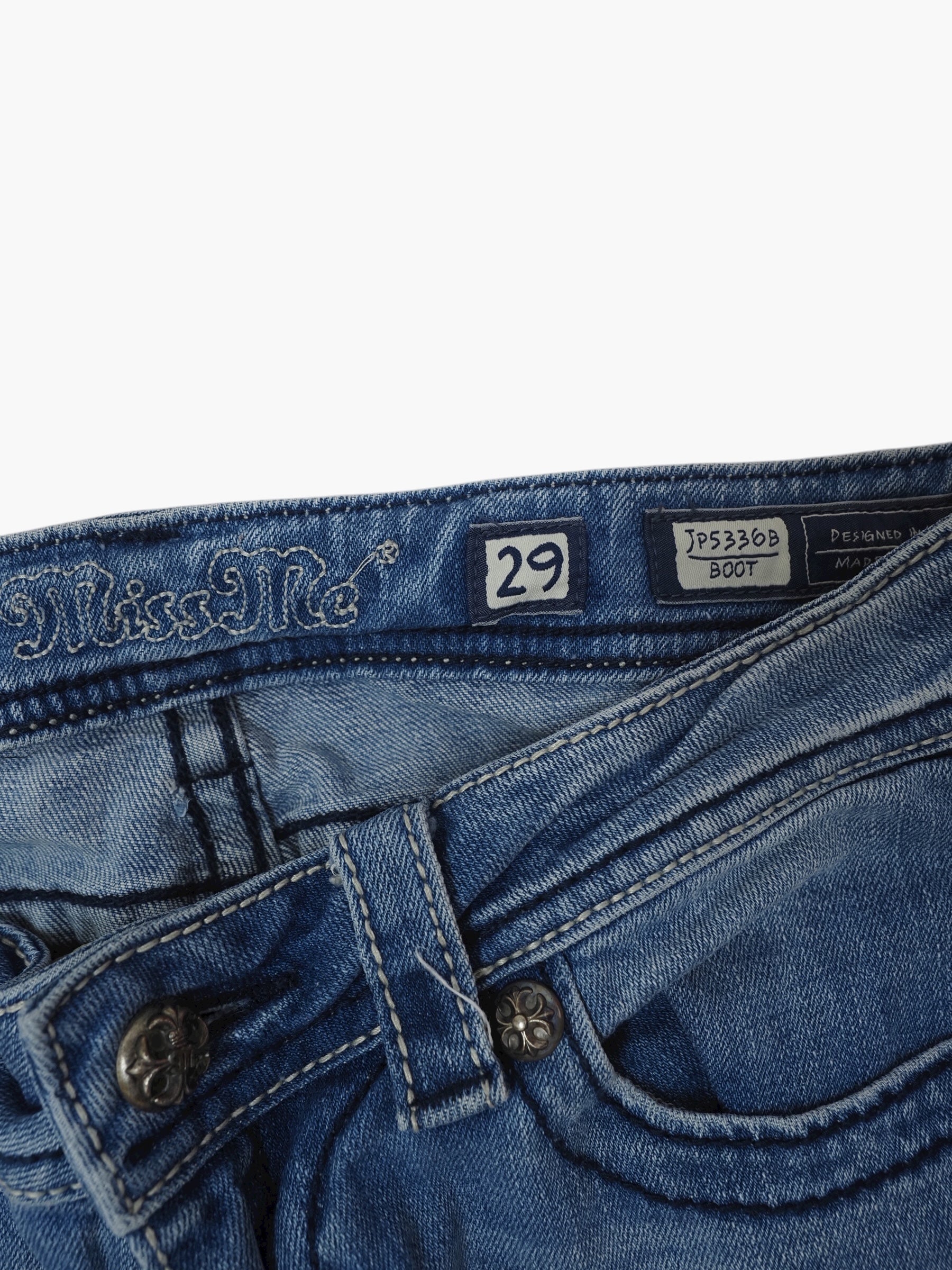 Vintage Bootcut Miss Me Jeans Damen M