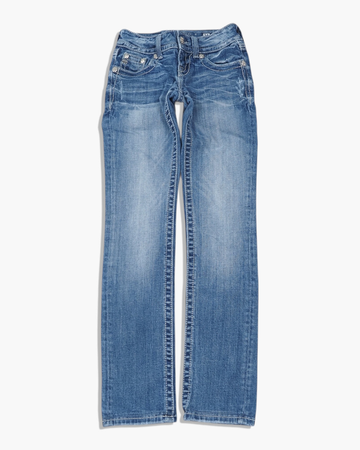 Vintage Straight Miss Me Jeans Damen XS