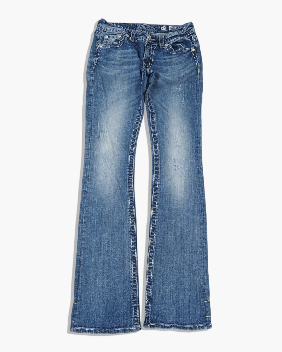 Vintage Straight Miss Me Jeans Damen M