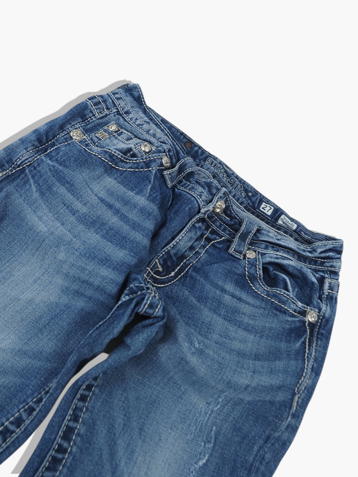Vintage Straight Miss Me Jeans Damen M
