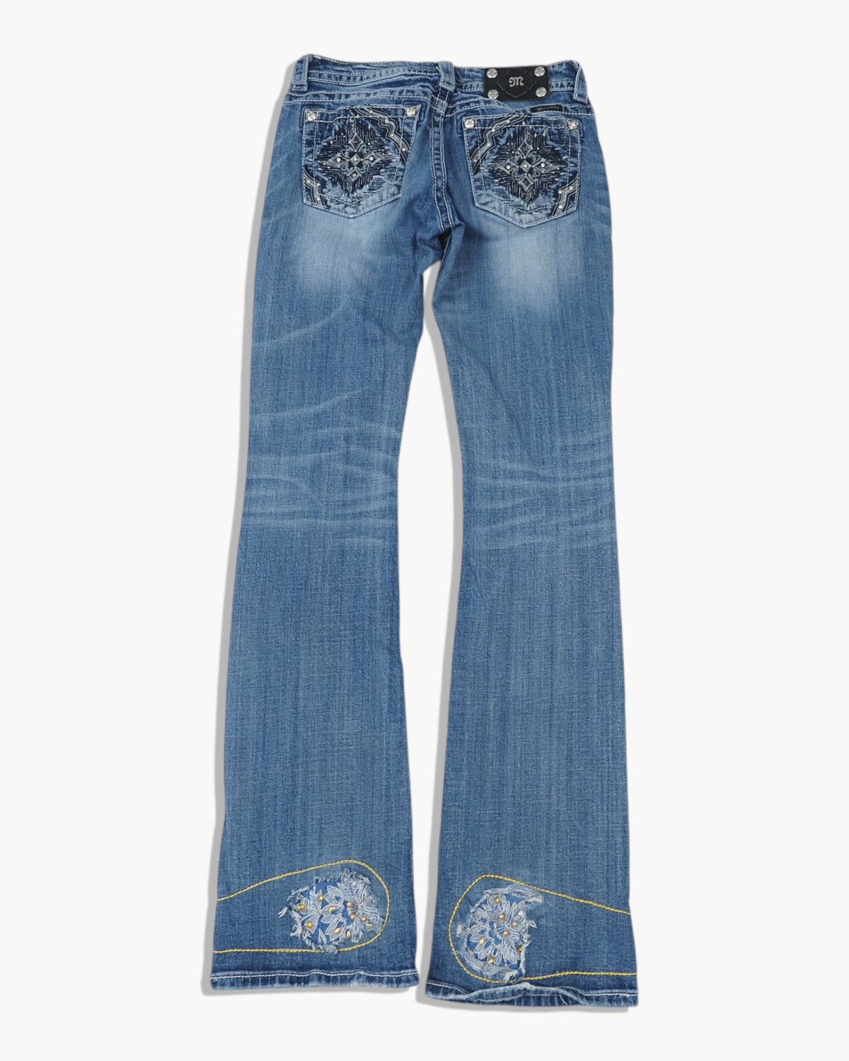 Vintage Straight Miss Me Jeans Damen M