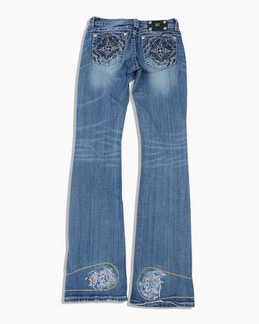 Vintage Straight Miss Me Jeans Damen M