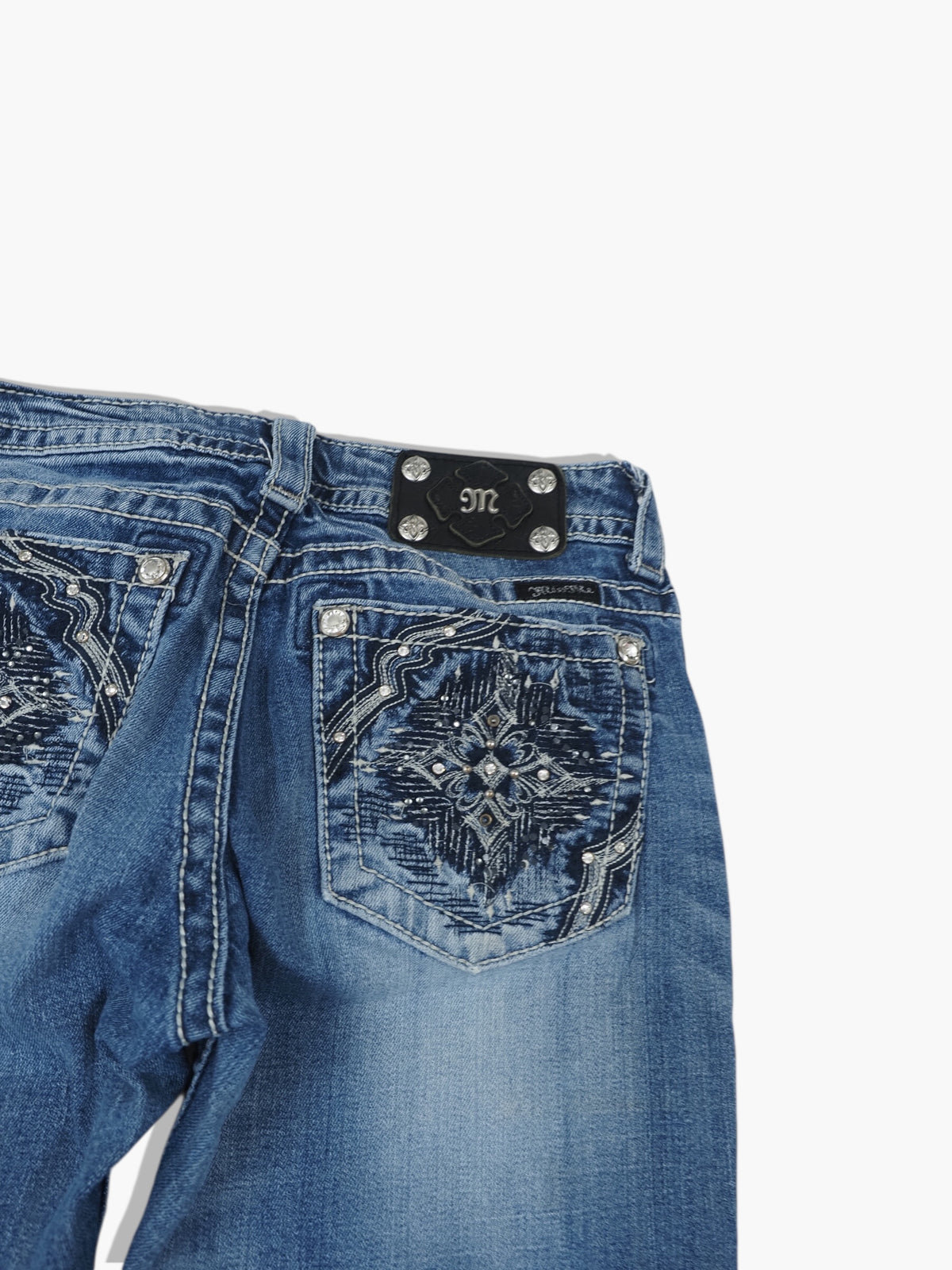 Vintage Straight Miss Me Jeans Damen M