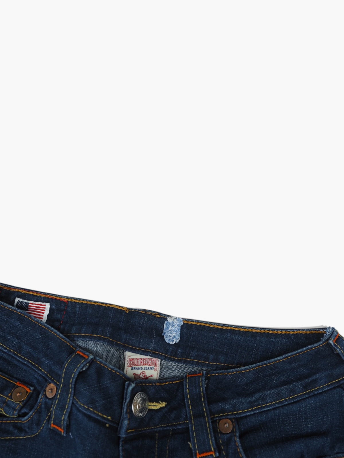 Vintage Straight True Religion Jeans Damen M