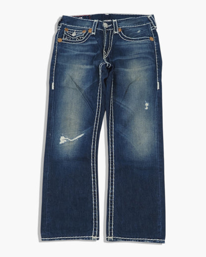 Vintage Baggy True Religion Jeans Damen M