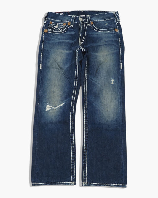Vintage Baggy True Religion Jeans Damen M