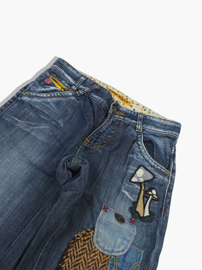 Vintage Straight Miss Sixty Jeans Damen S