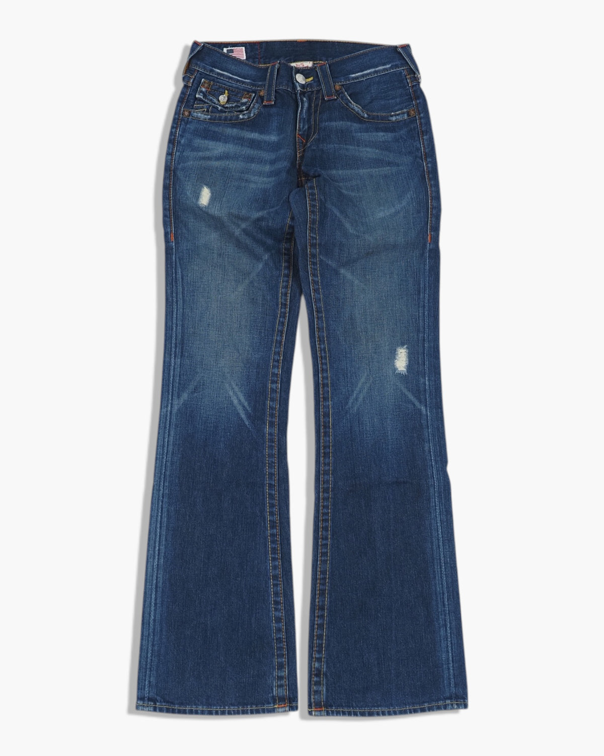 Vintage Bootcut True Religion  Jeans Damen M