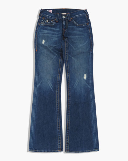 Vintage Bootcut True Religion  Jeans Damen M