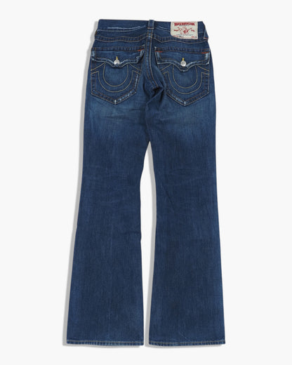 Vintage Bootcut True Religion  Jeans Damen M