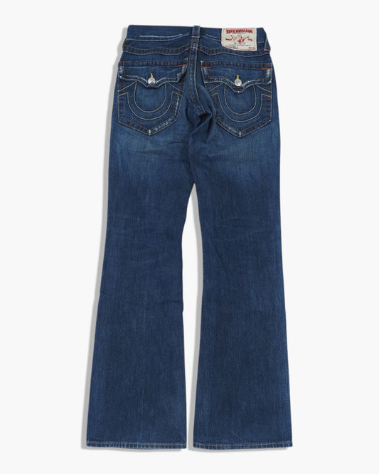 Vintage Bootcut True Religion  Jeans Damen M