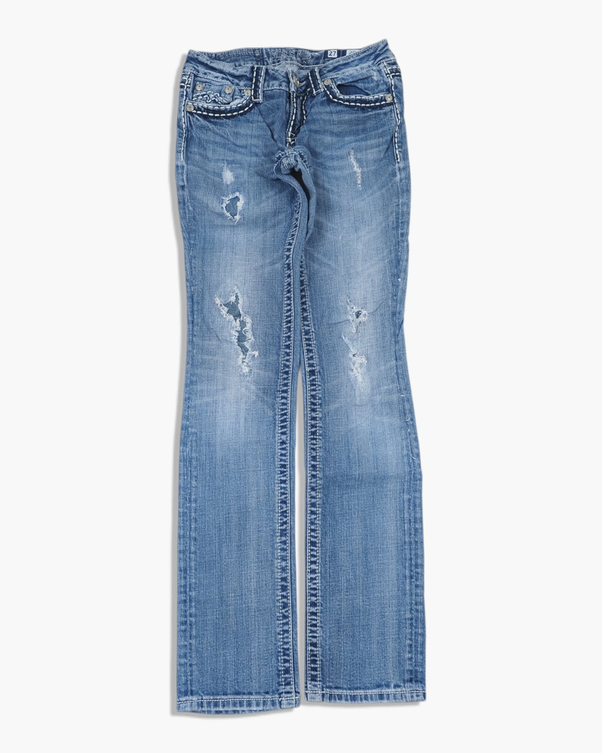 Vintage Straight Miss Me Jeans Damen XS