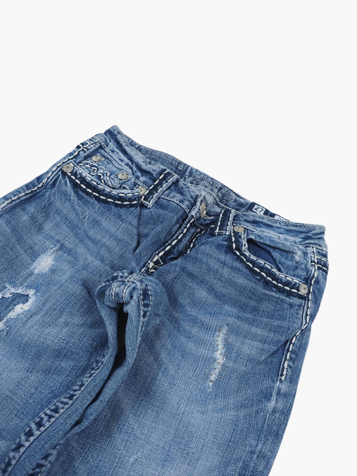 Vintage Straight Miss Me Jeans Damen XS