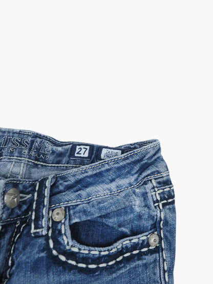 Vintage Straight Miss Me Jeans Damen XS