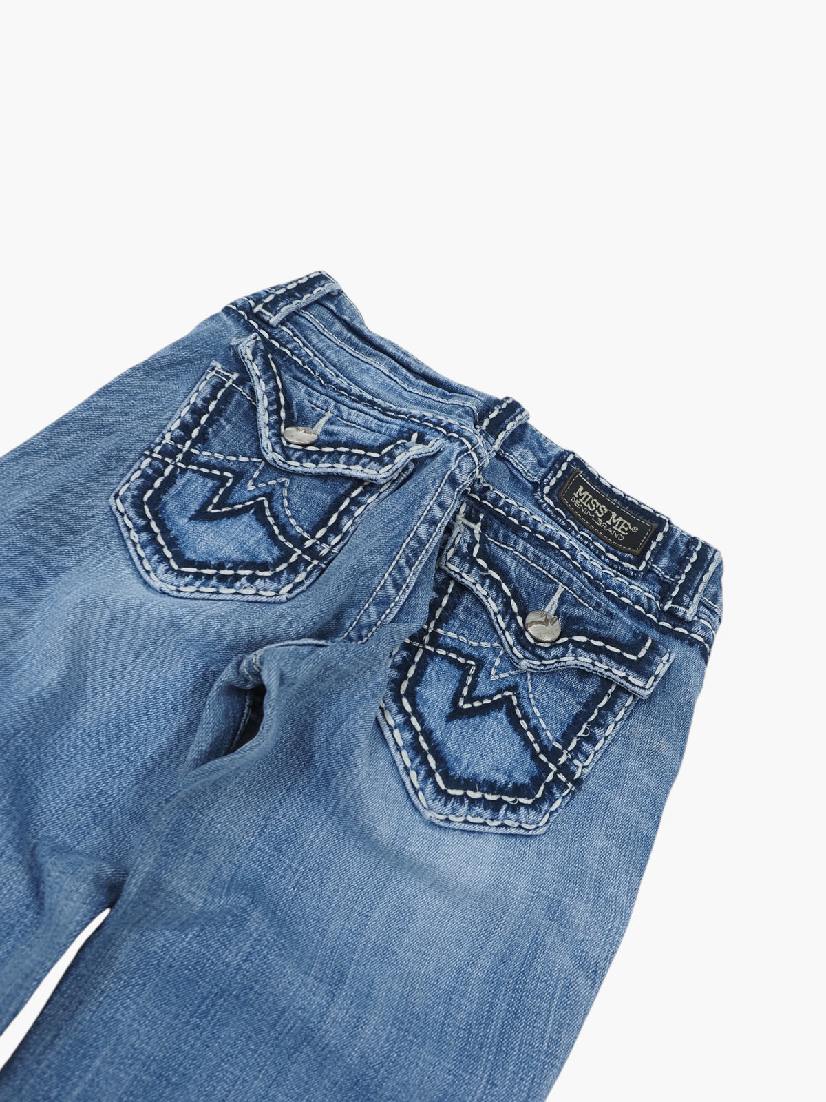 Vintage Straight Miss Me Jeans Damen XS