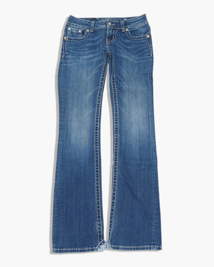 Vintage Bootcut Miss Me Jeans Damen S