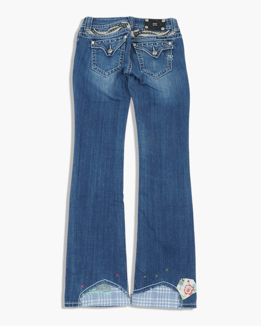 Vintage Bootcut Miss Me Jeans Damen S