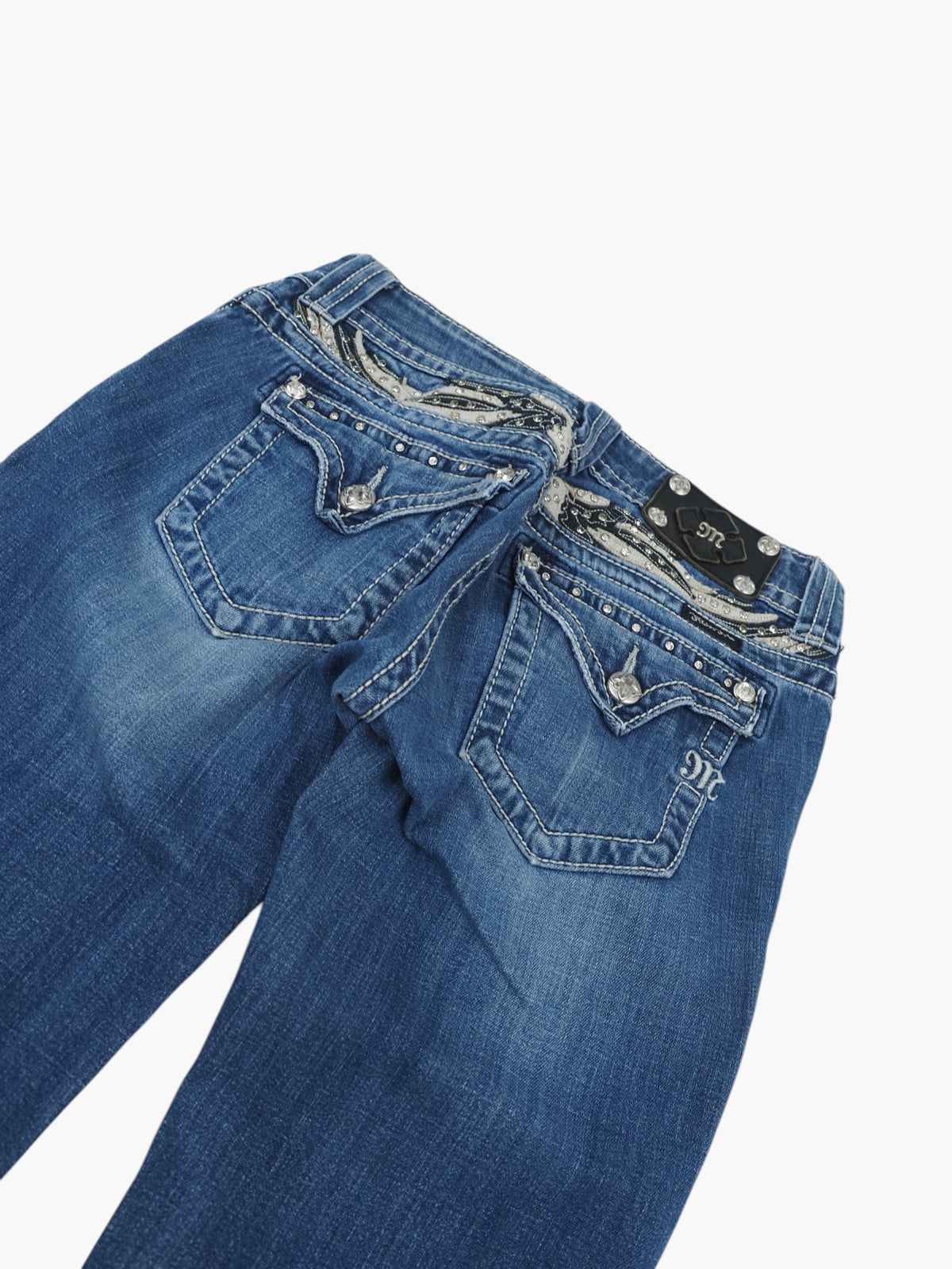 Vintage Bootcut Miss Me Jeans Damen S