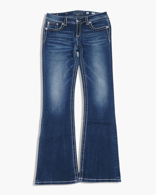 Vintage Bootcut Miss Me Jeans Damen M