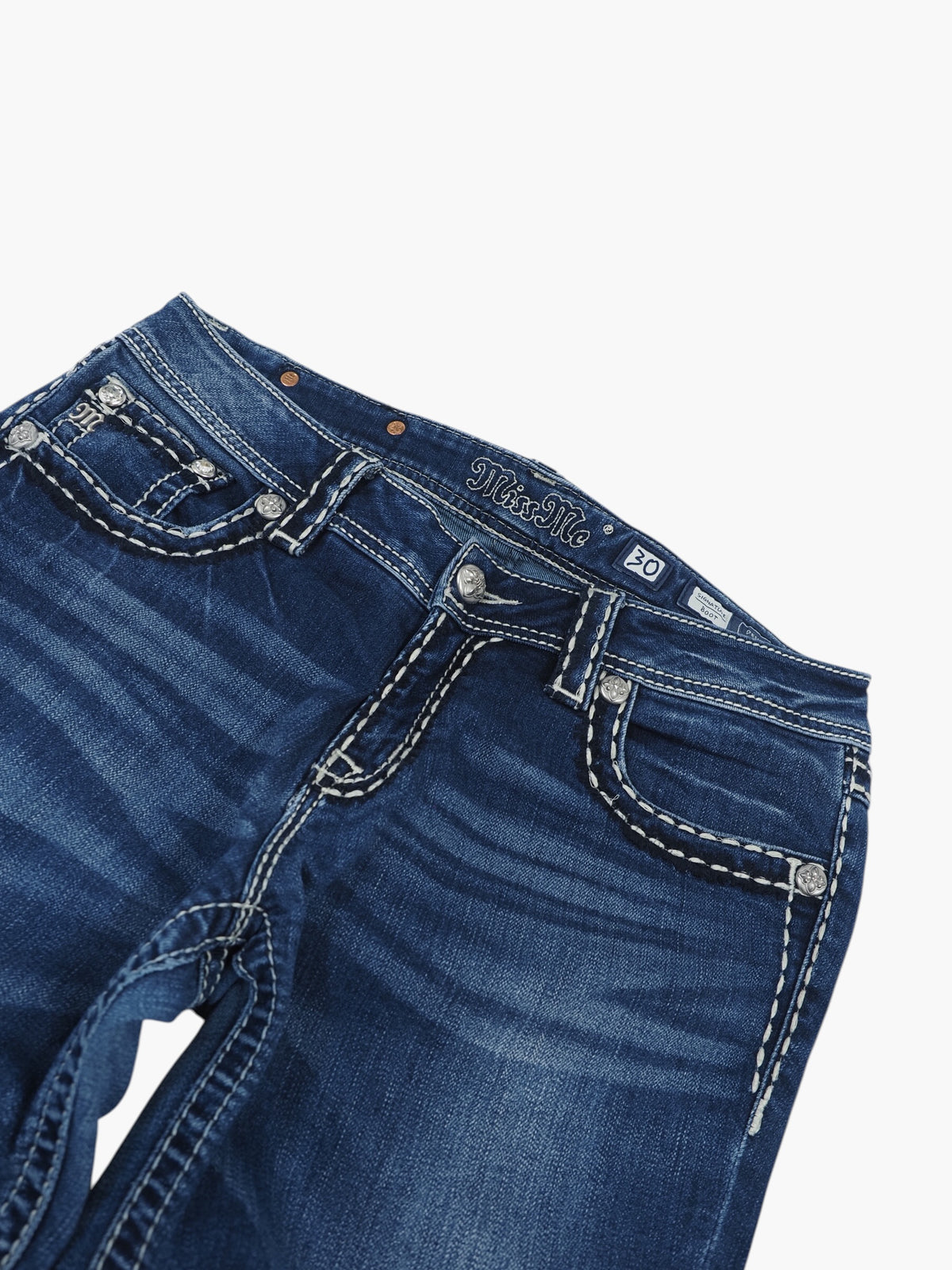 Vintage Bootcut Miss Me Jeans Damen M